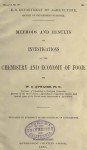 Investigations on the Chemistry and Economy of Food by Wilbur O. Atwater (1895)